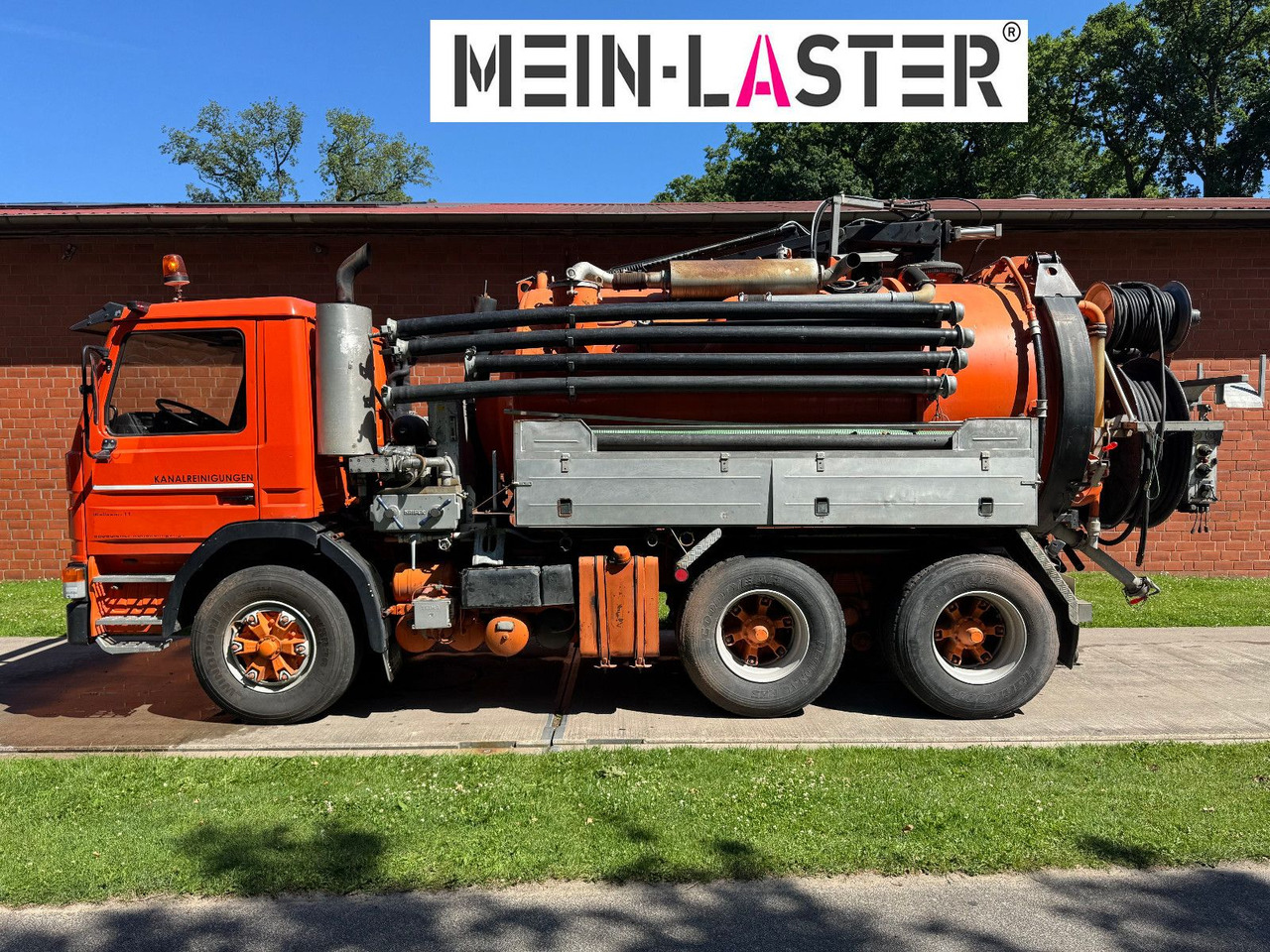 Scania 112 6x4 Saug Spül Kombi Kaiser Top Zustand 6x4 - Каналопочистваща машина: снимка 4 Scania 112 6x4 Saug Spül Kombi Kaiser Top Zustand 6x4 - Каналопочистваща машина: снимка 4