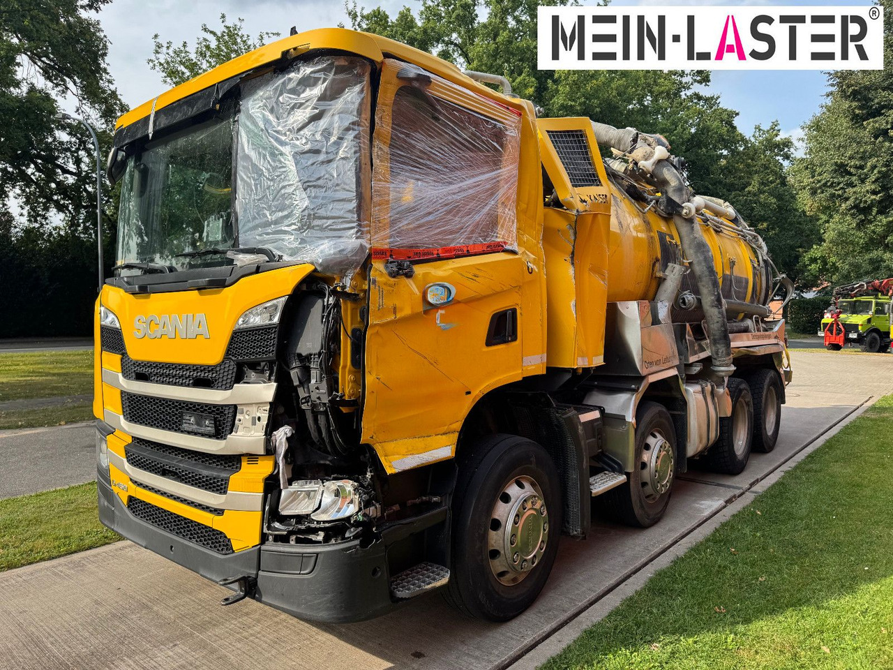 Scania G 450 8x4 Kaiser Twister Komfort V2A Funk - Каналопочистваща машина: снимка 2 Scania G 450 8x4 Kaiser Twister Komfort V2A Funk - Каналопочистваща машина: снимка 2