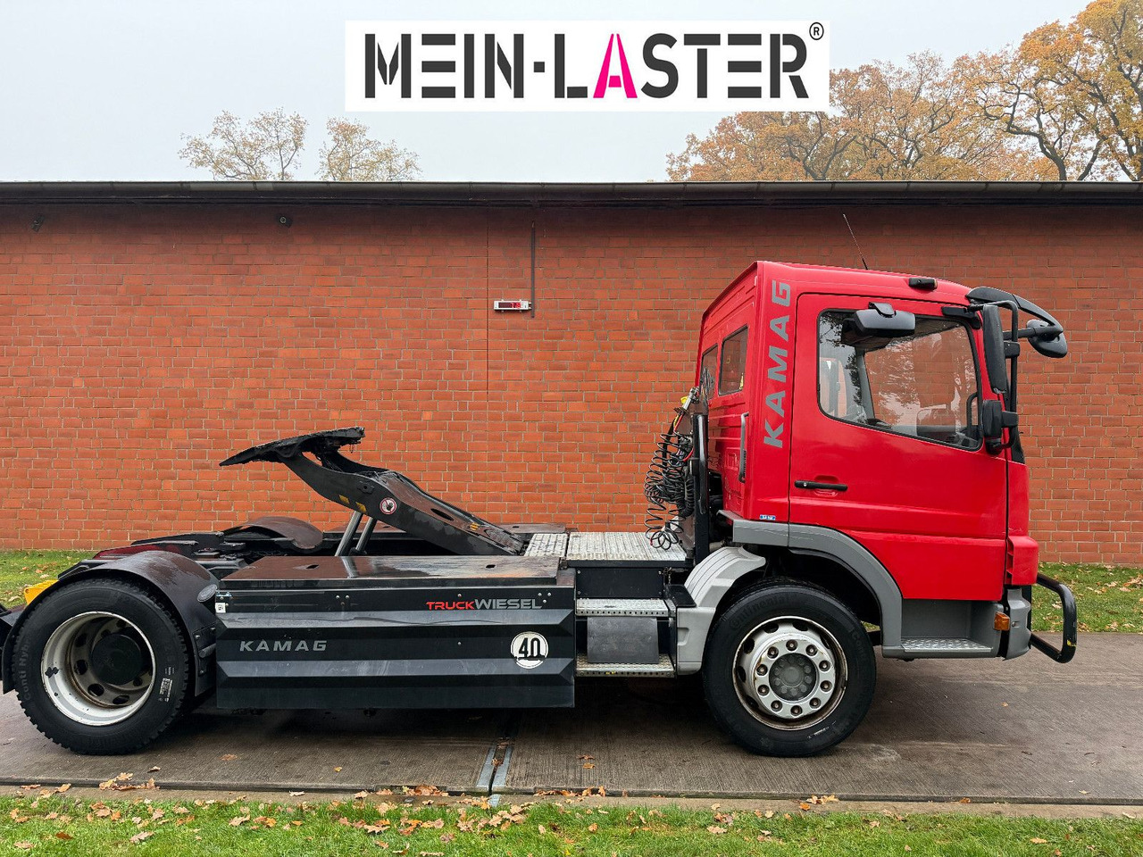 Mercedes-Benz Kamag Wiesel Terberg Rangier SZM 40 km/h - Влекач: снимка 2 Mercedes-Benz Kamag Wiesel Terberg Rangier SZM 40 km/h - Влекач: снимка 2