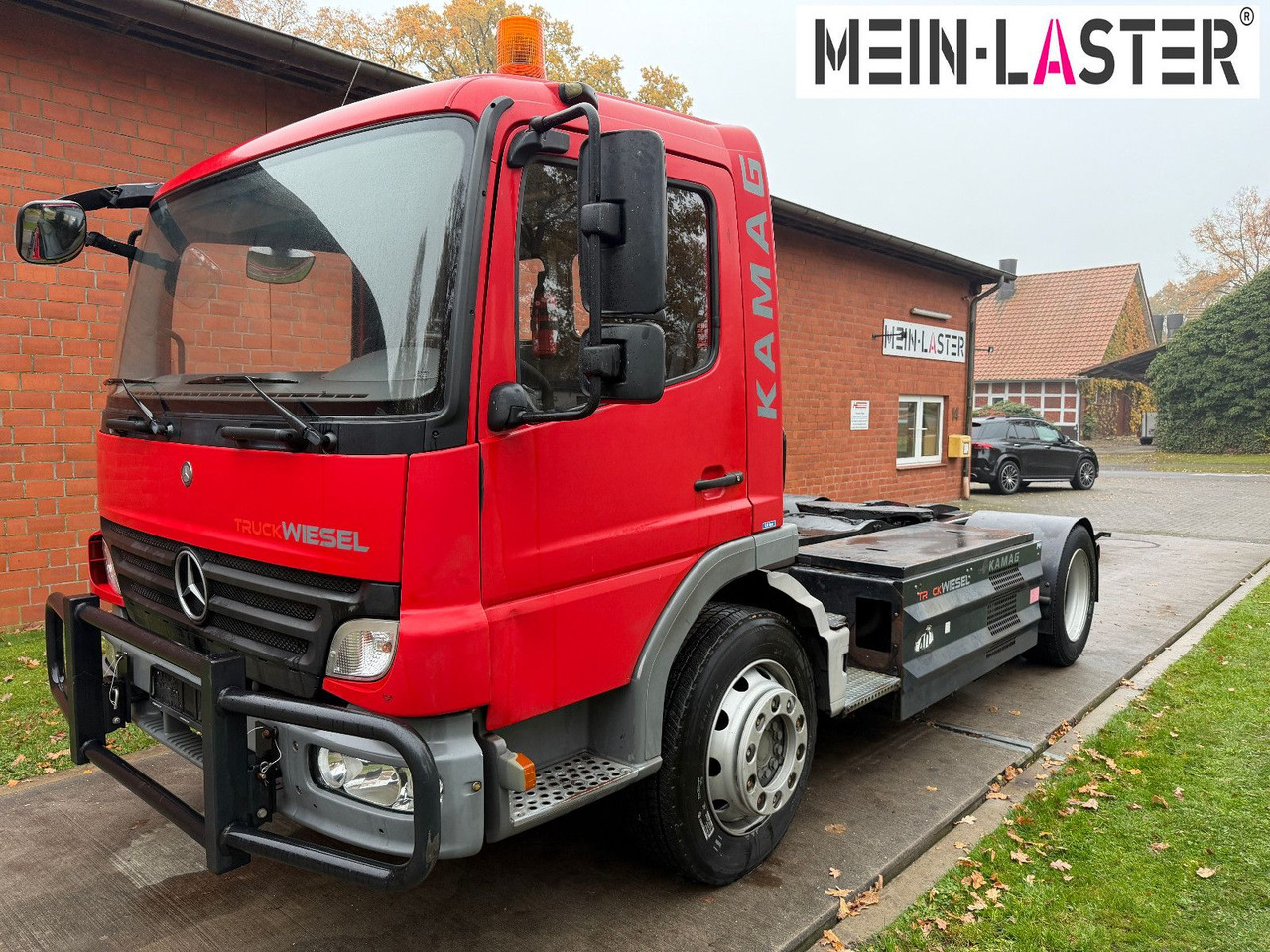 Mercedes-Benz Kamag Wiesel Terberg Rangier SZM 40 km/h - Влекач: снимка 4 Mercedes-Benz Kamag Wiesel Terberg Rangier SZM 40 km/h - Влекач: снимка 4