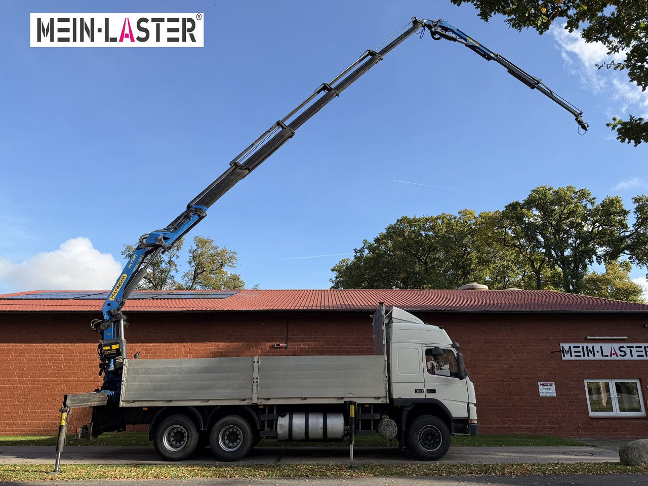 Volvo FM12 380 PK 27000D 24,5m 5+6 Deutscher LKW - Камион с кран: снимка 2 Volvo FM12 380 PK 27000D 24,5m 5+6 Deutscher LKW - Камион с кран: снимка 2