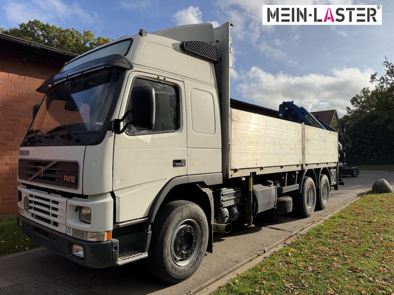 Volvo FM12 380 PK 27000D 24,5m 5+6 Deutscher LKW - Камион с кран: снимка 3 Volvo FM12 380 PK 27000D 24,5m 5+6 Deutscher LKW - Камион с кран: снимка 3