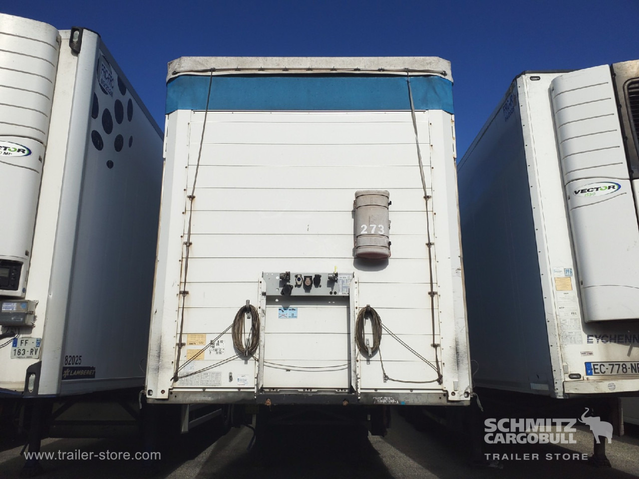 Брезентово полуремарке SCHMITZ Curtainsider Standard: снимка 6
