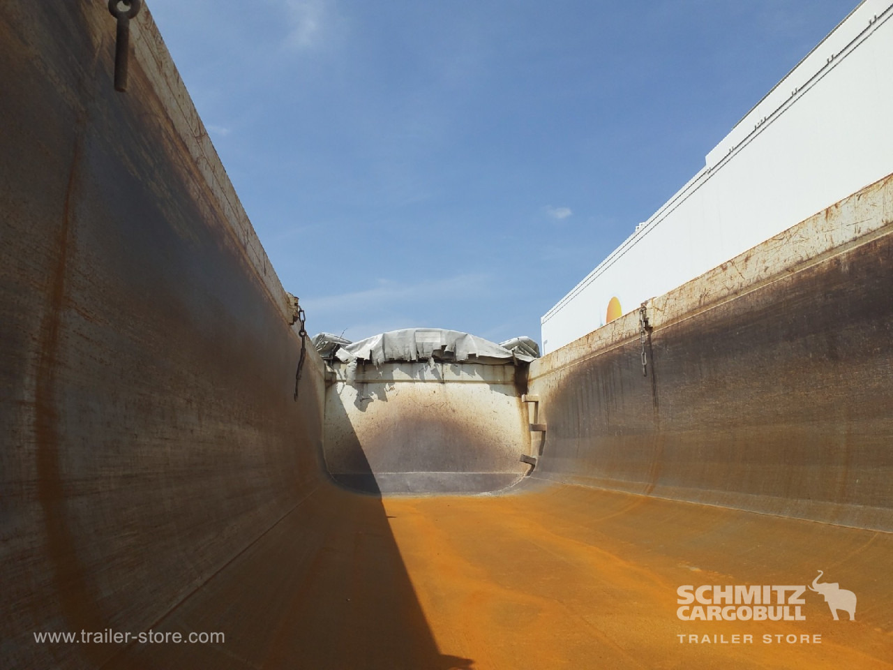SCHMITZ Tipper Steel half pipe body 24m³ - Самосвал полуремарке: снимка 3 SCHMITZ Tipper Steel half pipe body 24m³ - Самосвал полуремарке: снимка 3