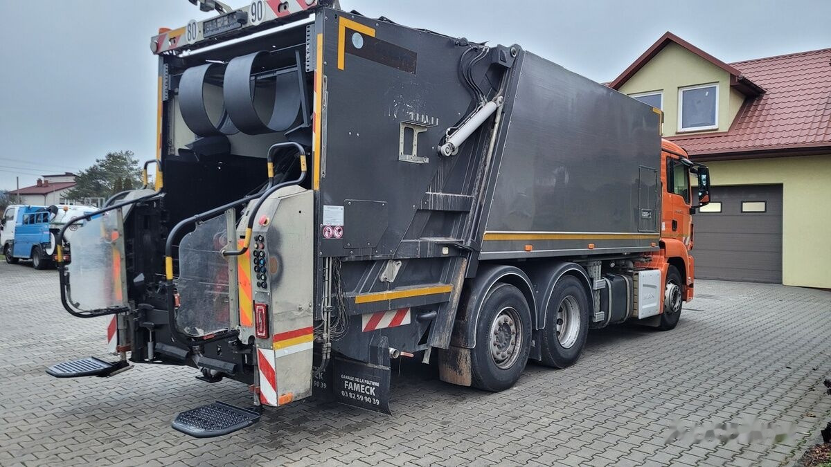 Боклукчийска кола MAN 26.360 GARBAGE TRUCK FAUN / EURO 6: снимка 17