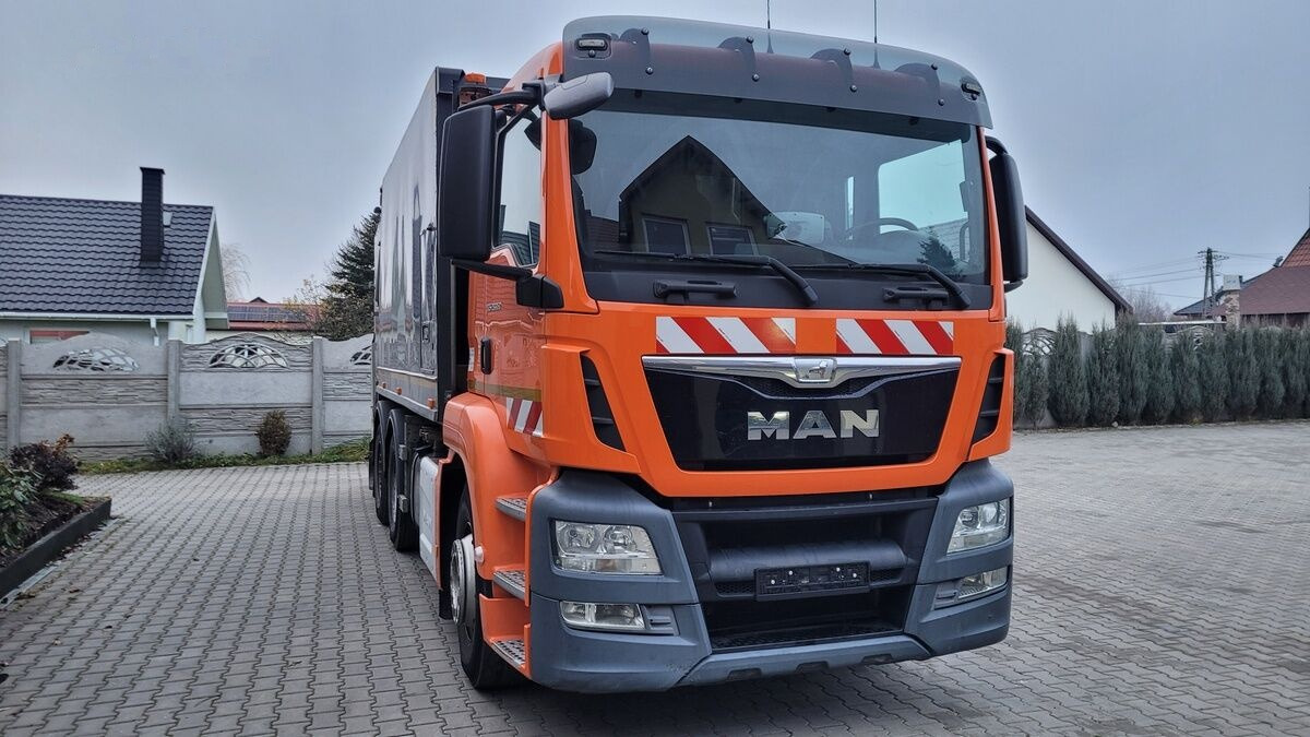 Боклукчийска кола MAN 26.360 GARBAGE TRUCK FAUN / EURO 6: снимка 20