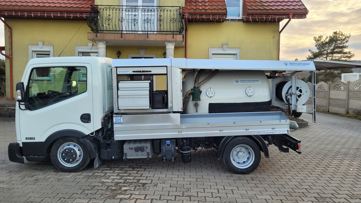 Nissan Cabstar 35.13 Defco Combi 3.5t Dietmar Kaiser - Каналопочистваща машина: снимка 2 Nissan Cabstar 35.13 Defco Combi 3.5t Dietmar Kaiser - Каналопочистваща машина: снимка 2