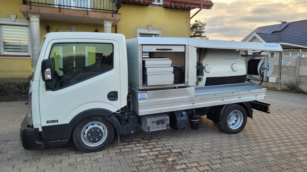 Nissan Cabstar 35.13 Defco Combi 3.5t Dietmar Kaiser - Каналопочистваща машина: снимка 1 Nissan Cabstar 35.13 Defco Combi 3.5t Dietmar Kaiser - Каналопочистваща машина: снимка 1