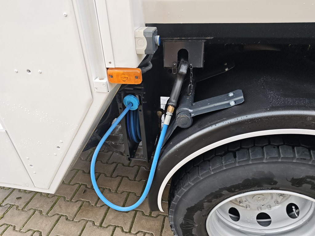 Боклукчийска кола Renault Midlum 270dxi Myjka Container washer TECME: снимка 25