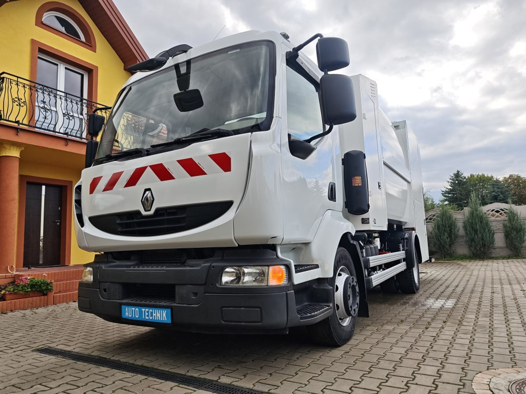 Боклукчийска кола Renault Midlum 270dxi Myjka Container washer TECME: снимка 42