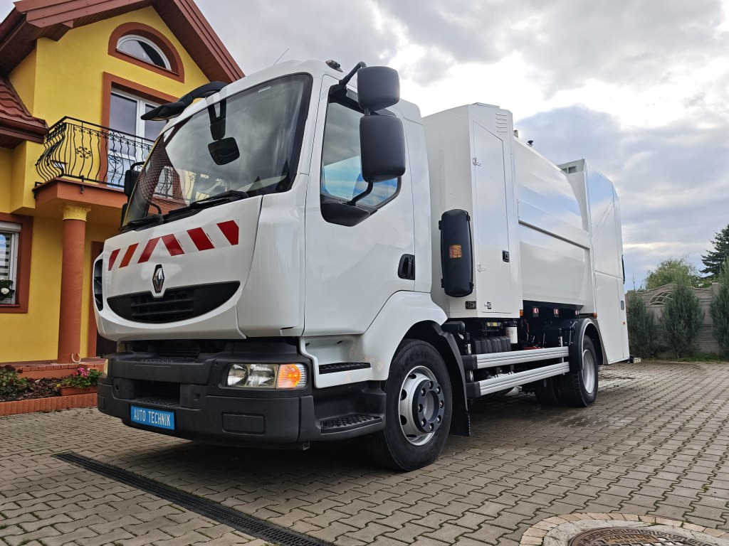 Боклукчийска кола Renault Midlum 270dxi Myjka Container washer TECME: снимка 43