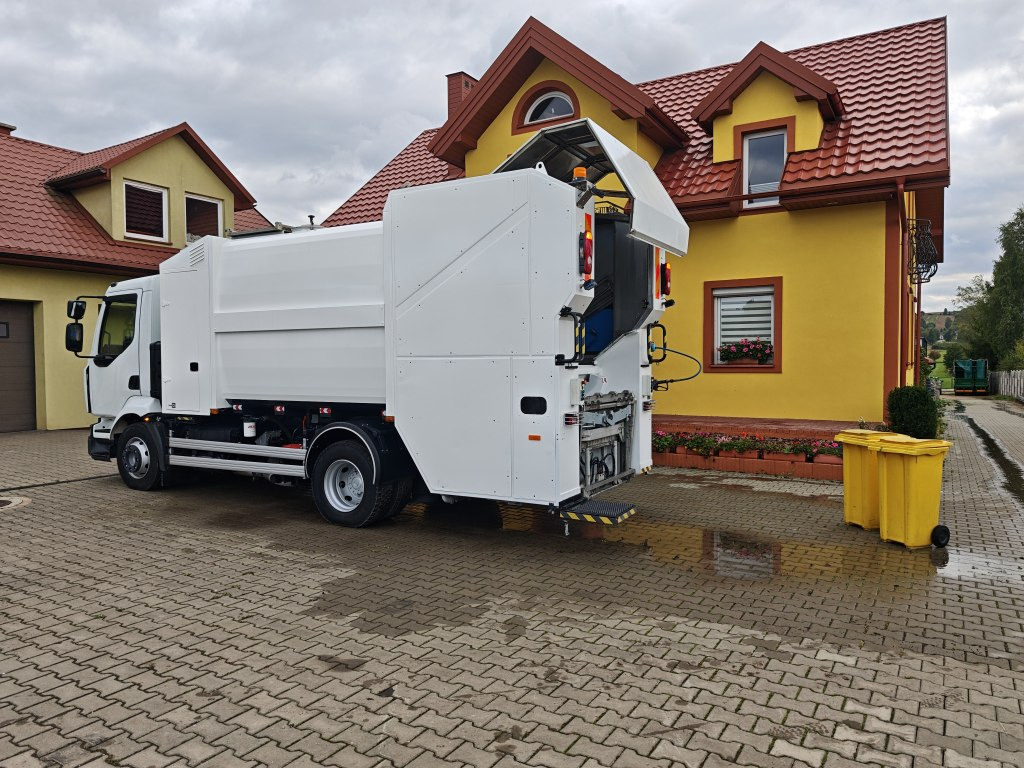 Боклукчийска кола Renault Midlum 270dxi Myjka Container washer TECME: снимка 6