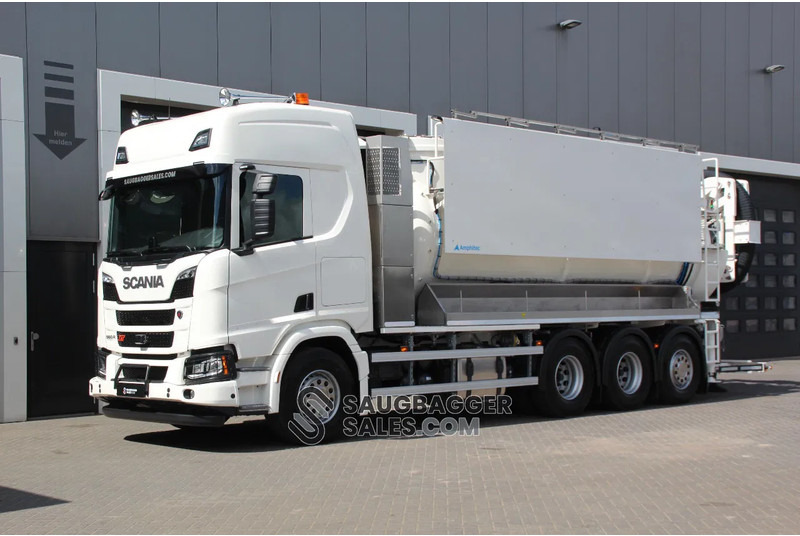Scania R560 Amphitec Vortex 11000 - Каналопочистваща машина: снимка 1 Scania R560 Amphitec Vortex 11000 - Каналопочистваща машина: снимка 1