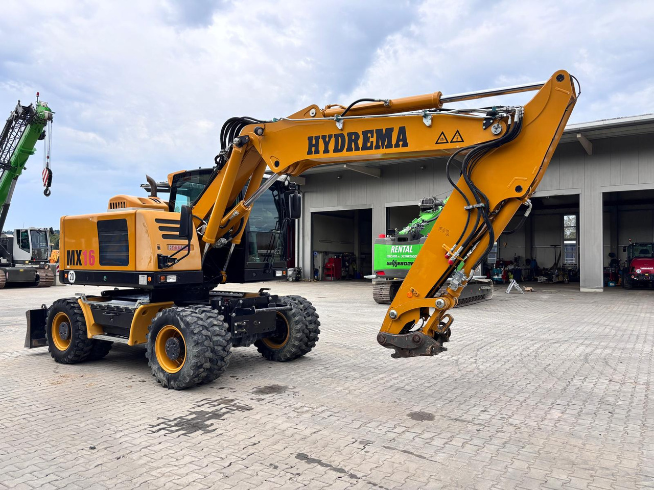 Hydrema MX 16G - Колесен багер: снимка 2 Hydrema MX 16G - Колесен багер: снимка 2