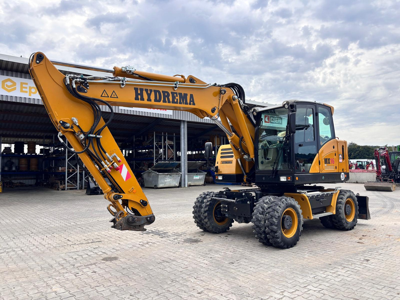 Hydrema MX 16G - Колесен багер: снимка 1 Hydrema MX 16G - Колесен багер: снимка 1