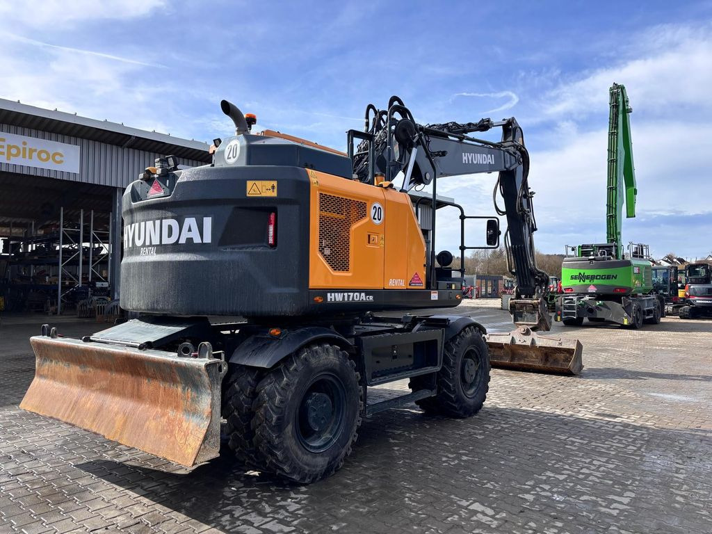 Hyundai HW170ACR Hyundai HW170ACR - Колесен багер: снимка 4 Hyundai HW170ACR Hyundai HW170ACR - Колесен багер: снимка 4