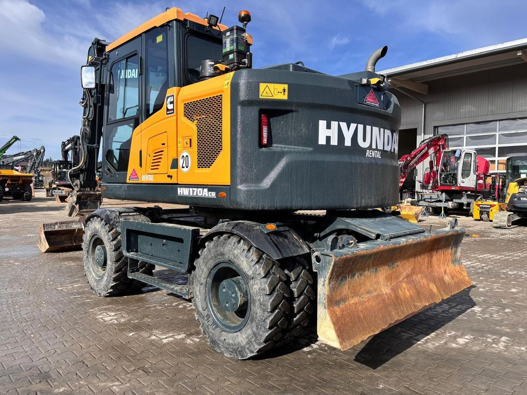 Hyundai HW170ACR Hyundai HW170ACR - Колесен багер: снимка 3 Hyundai HW170ACR Hyundai HW170ACR - Колесен багер: снимка 3