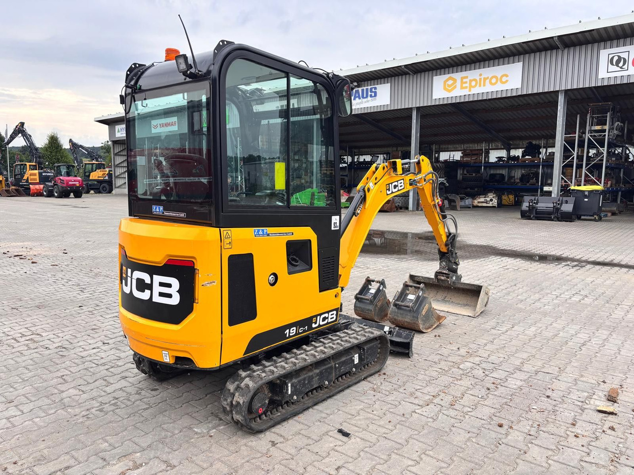 JCB 19C-1 - Мини багер: снимка 3 JCB 19C-1 - Мини багер: снимка 3