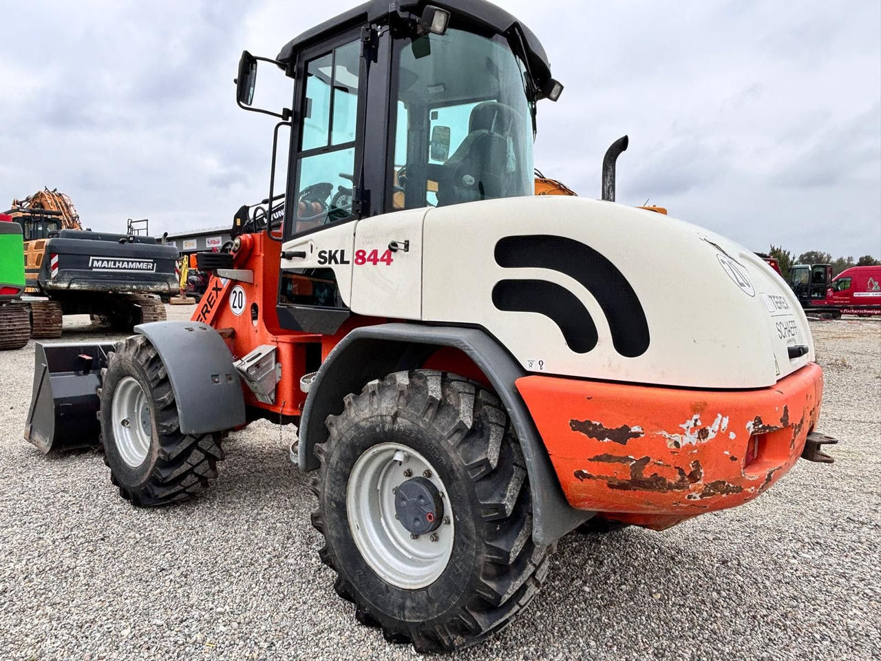 Terex SKL844/ TL100 - Колесен товарач: снимка 4 Terex SKL844/ TL100 - Колесен товарач: снимка 4