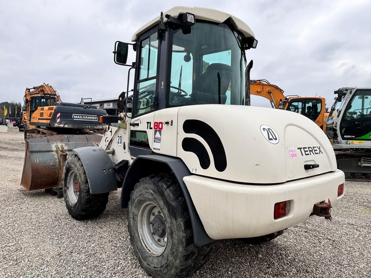 Terex TL 80 - Колесен товарач: снимка 1 Terex TL 80 - Колесен товарач: снимка 1