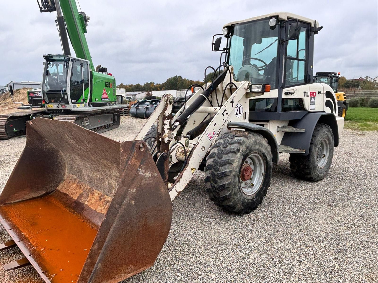 Terex TL 80 - Колесен товарач: снимка 4 Terex TL 80 - Колесен товарач: снимка 4