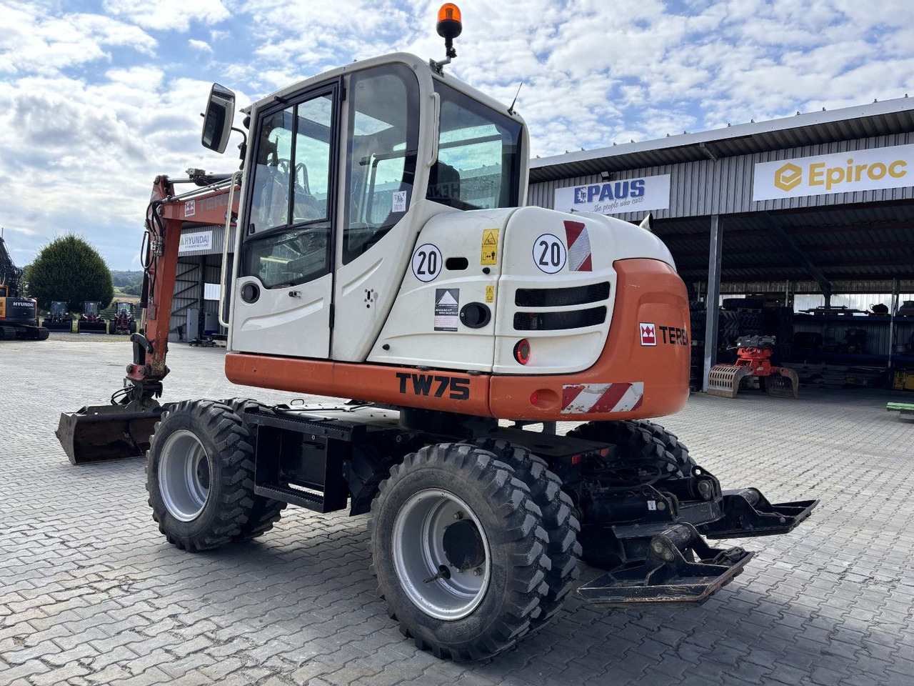 Terex TW 75 - Колесен багер: снимка 4 Terex TW 75 - Колесен багер: снимка 4
