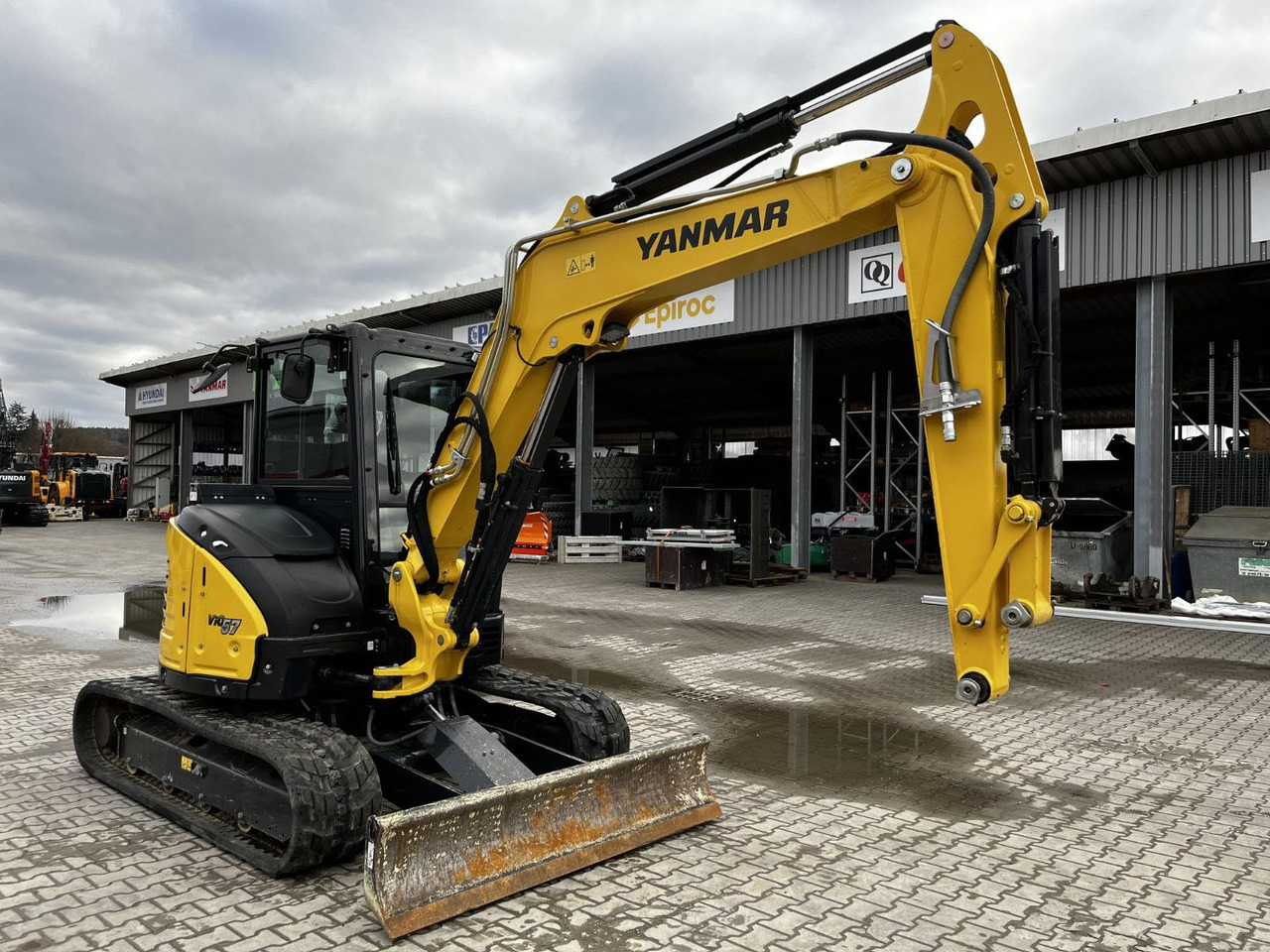 Yanmar VIO 57-6B - Мини багер: снимка 2 Yanmar VIO 57-6B - Мини багер: снимка 2