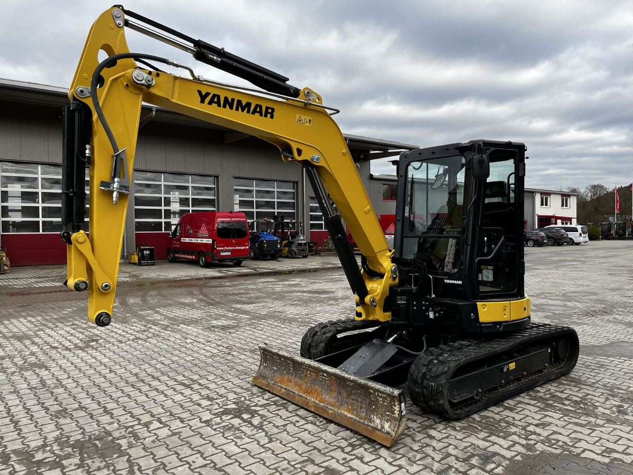 Yanmar VIO 57-6B - Мини багер: снимка 1 Yanmar VIO 57-6B - Мини багер: снимка 1
