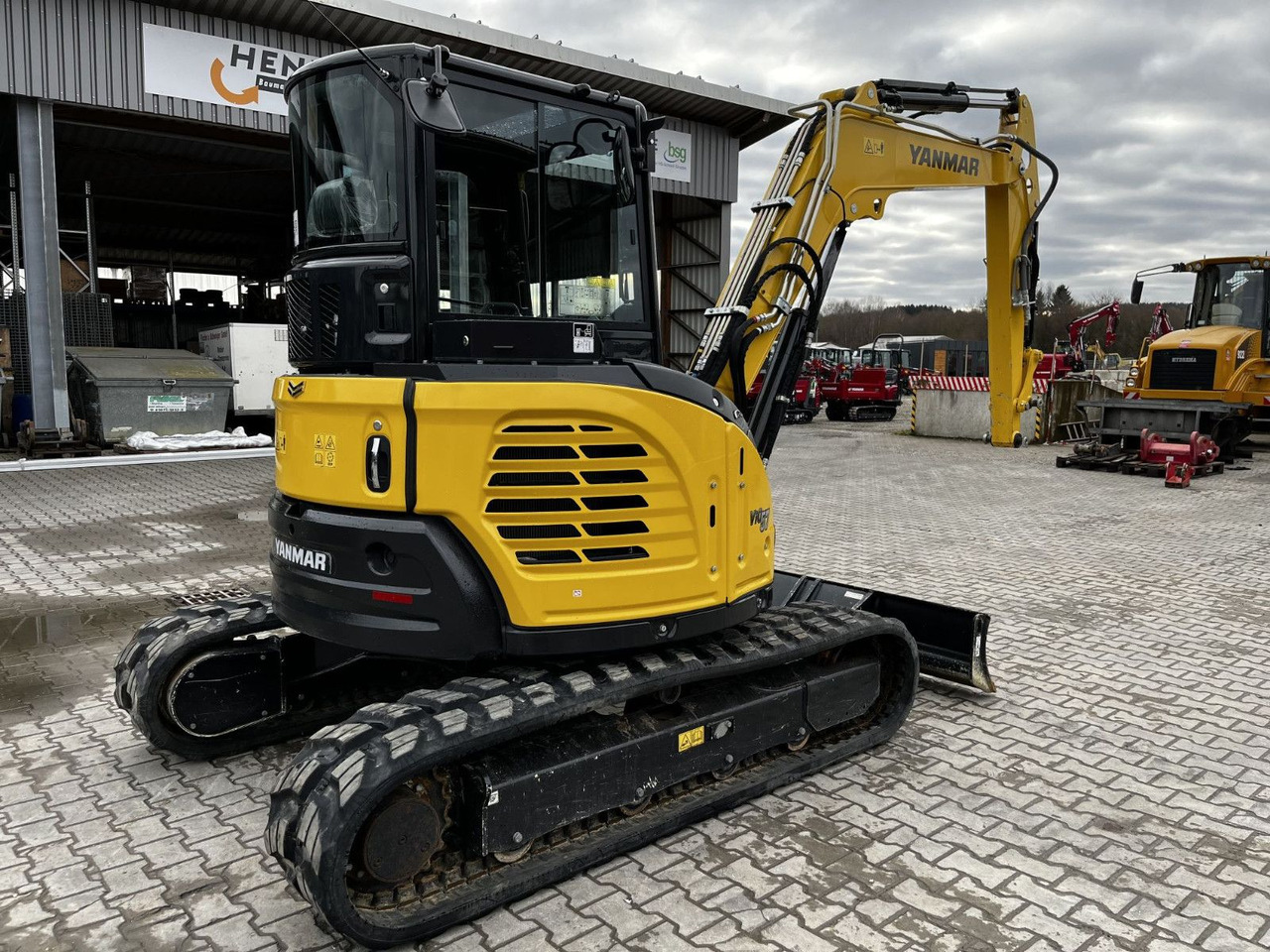 Yanmar VIO 57-6B - Мини багер: снимка 3 Yanmar VIO 57-6B - Мини багер: снимка 3