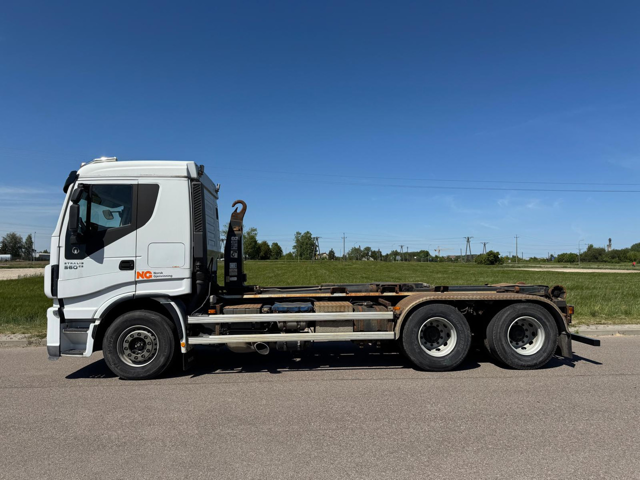IVECO STRALIS 560 - Мултилифт с кука камион, Камион с кран: снимка 4 IVECO STRALIS 560 - Мултилифт с кука камион, Камион с кран: снимка 4