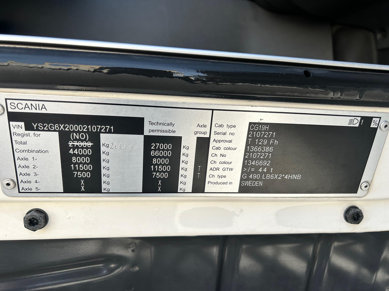 Рефрижератор камион SCANIA G490: снимка 27