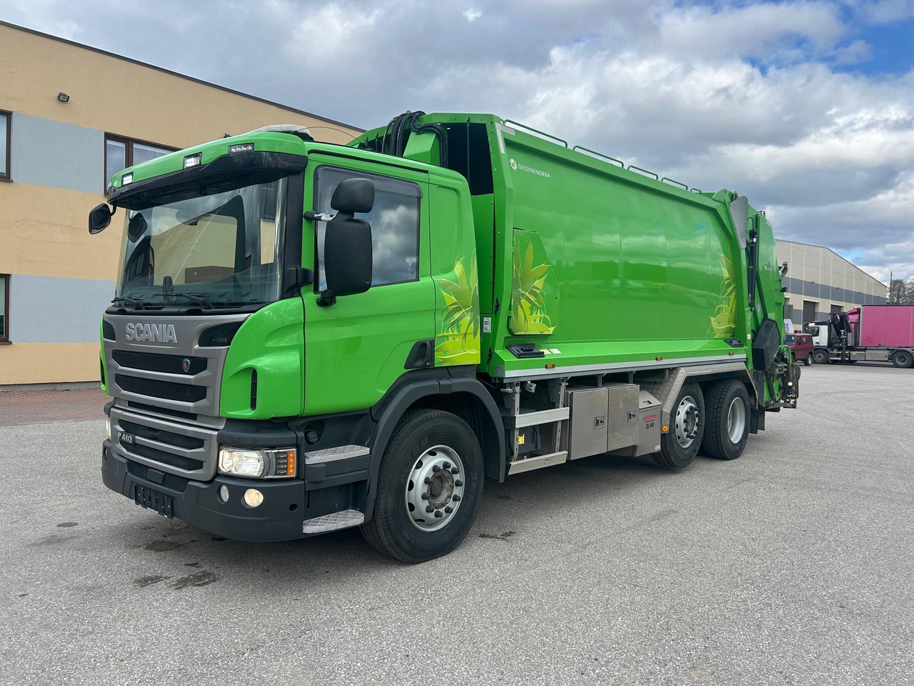 SCANIA P410 - Боклукчийска кола: снимка 2 SCANIA P410 - Боклукчийска кола: снимка 2