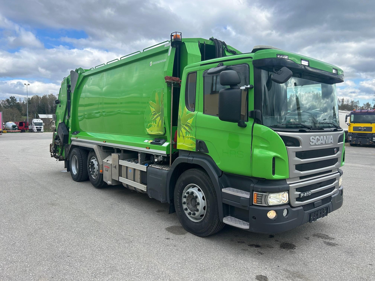 SCANIA P410 - Боклукчийска кола: снимка 1 SCANIA P410 - Боклукчийска кола: снимка 1