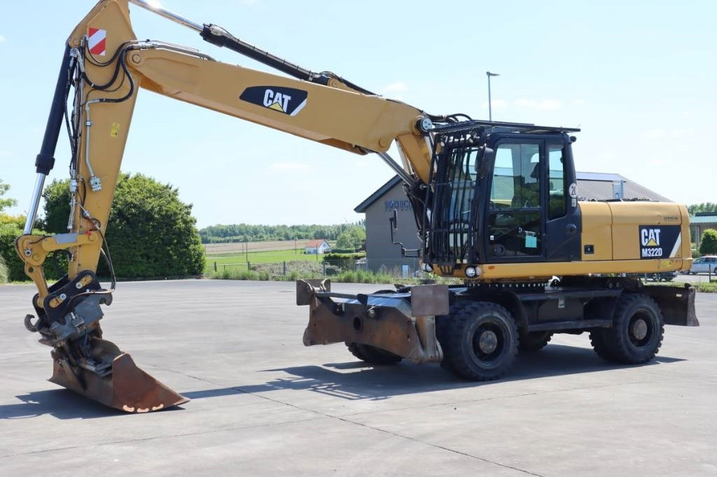 CAT M 322 D - Колесен багер: снимка 1 CAT M 322 D - Колесен багер: снимка 1