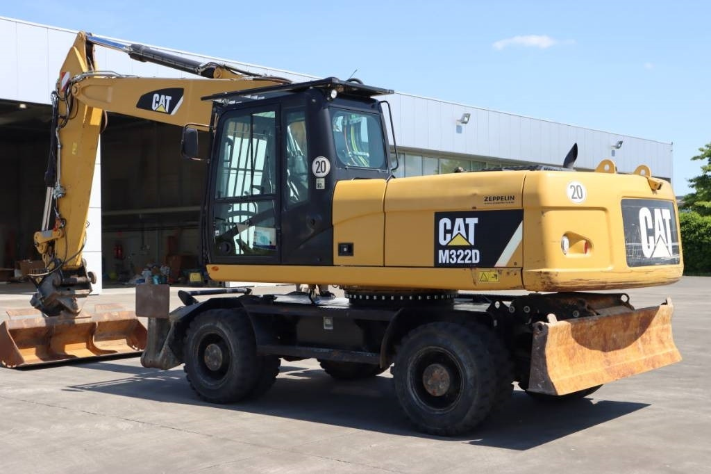 CAT M 322 D - Колесен багер: снимка 4 CAT M 322 D - Колесен багер: снимка 4