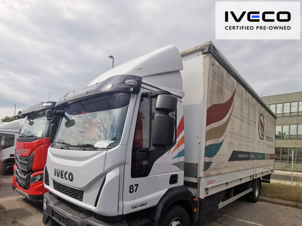 IVECO Pritsche-Schiebeplane-LBW - Камион с брезент: снимка 1 IVECO Pritsche-Schiebeplane-LBW - Камион с брезент: снимка 1