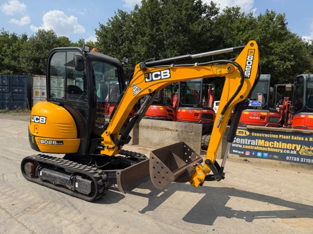 JCB 8026 CTS - Мини багер: снимка 2 JCB 8026 CTS - Мини багер: снимка 2