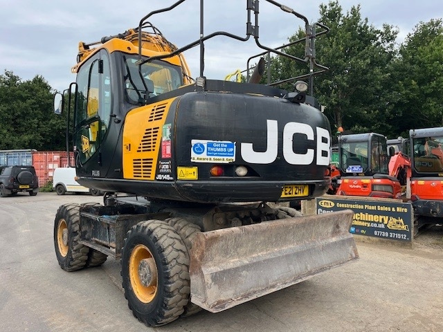 Колесен багер JCB JS 145 W: снимка 10