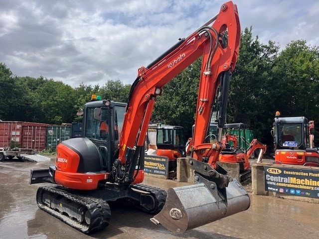 Kubota KX 057-4 - Мини багер: снимка 5 Kubota KX 057-4 - Мини багер: снимка 5
