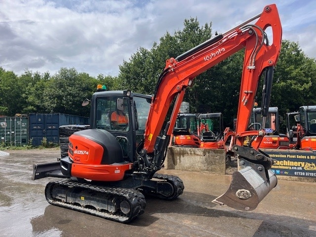 Kubota KX 057-4 - Мини багер: снимка 3 Kubota KX 057-4 - Мини багер: снимка 3