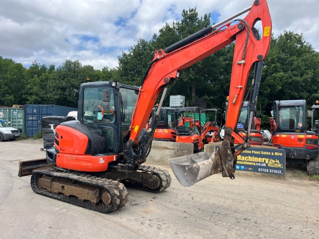 Kubota KX 057-4 - Мини багер: снимка 3 Kubota KX 057-4 - Мини багер: снимка 3