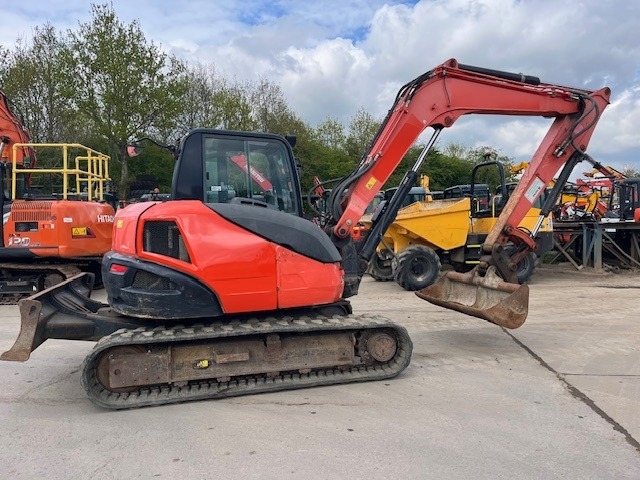 Kubota KX 080-4 - Мини багер: снимка 4 Kubota KX 080-4 - Мини багер: снимка 4