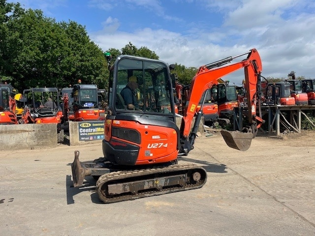 Kubota U 27-4 - Мини багер: снимка 2 Kubota U 27-4 - Мини багер: снимка 2
