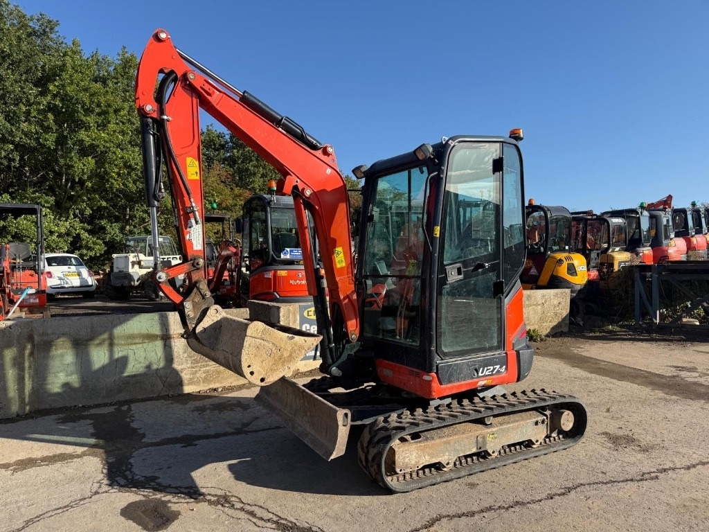 Kubota U 27-4 - Мини багер: снимка 4 Kubota U 27-4 - Мини багер: снимка 4
