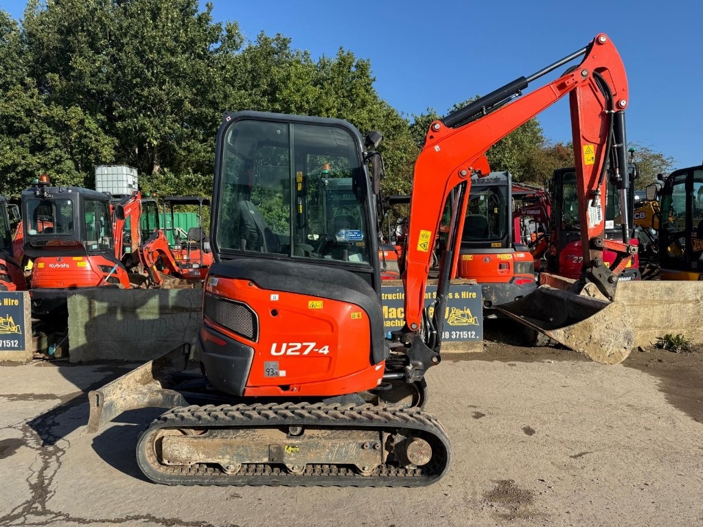 Kubota U 27-4 - Мини багер: снимка 1 Kubota U 27-4 - Мини багер: снимка 1