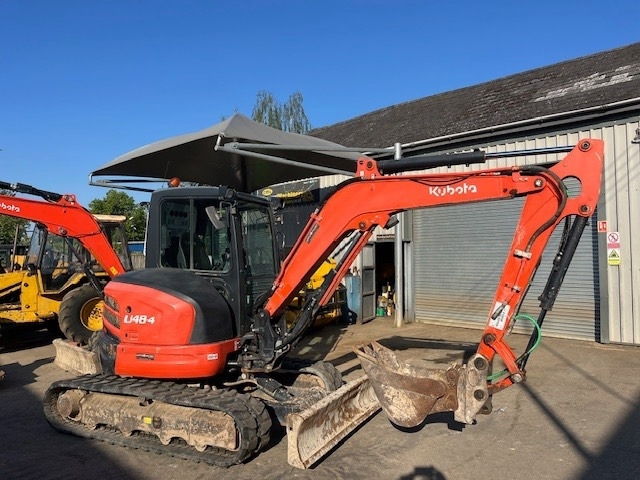 Kubota U 48-4 - Мини багер: снимка 2 Kubota U 48-4 - Мини багер: снимка 2
