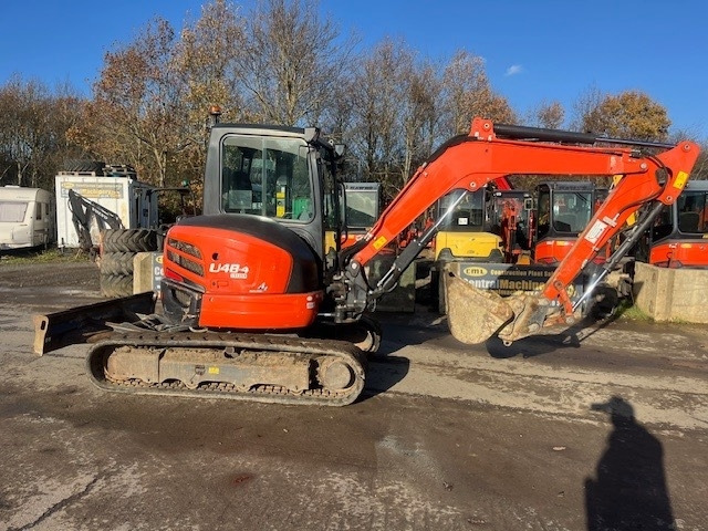 Kubota U 48-4 - Мини багер: снимка 1 Kubota U 48-4 - Мини багер: снимка 1
