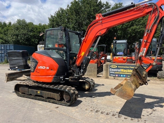 Kubota U 50-5 - Мини багер: снимка 2 Kubota U 50-5 - Мини багер: снимка 2