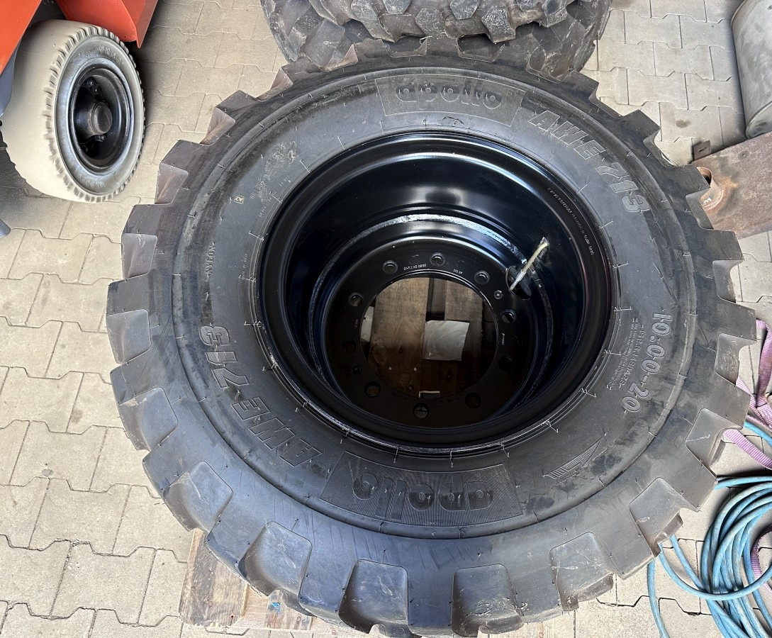 Apollo 10.00 - 20 Apollo Kompletträder - Complet tires - Гума за Колесен багер: снимка 2 Apollo 10.00 - 20 Apollo Kompletträder - Complet tires - Гума за Колесен багер: снимка 2
