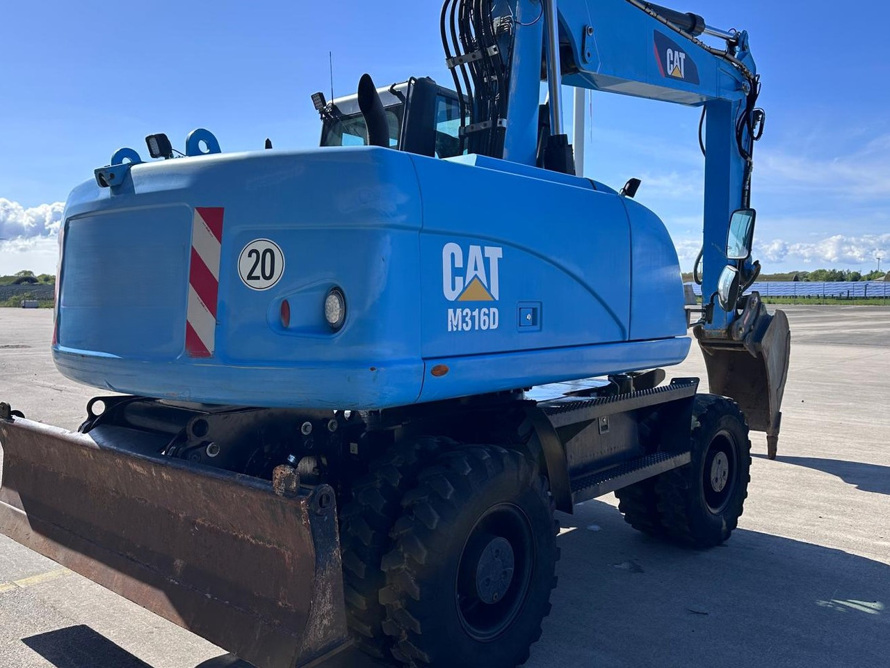 CATERPILLAR M 316 D Oil Quick OQ 65 Deutsche Maschine Top ! - Колесен багер: снимка 4 CATERPILLAR M 316 D Oil Quick OQ 65 Deutsche Maschine Top ! - Колесен багер: снимка 4